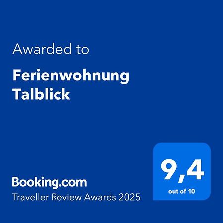 Ferienwohnung Talblick フルプメス エクステリア 写真